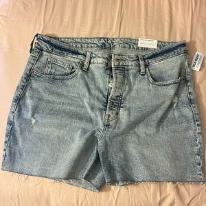 Old Navy high rise straight short